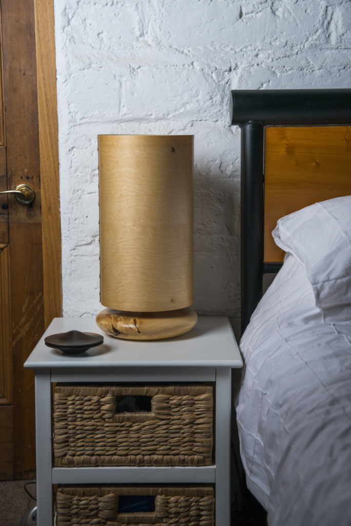 Side Lamp in Huon Pine